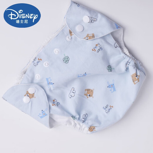 Couches de bébé disney pantalon de couches pour bébé nouveau-né les couches étanches en coton pur et lavables couches de fuite de fuite à boutons instantanés couches à bouton instantané (1 morceau de chaque couleur) 3 packs S code [recommandé 5-13 Jin [Jin est égal à 0,5 kg] / 0-3 mois]