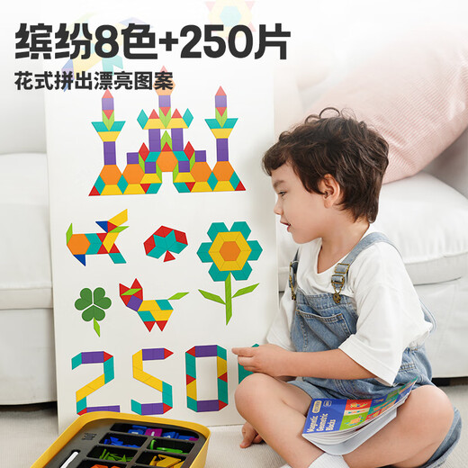 TOI Children's Jigsaw Puzzle Toys Early Education Children's 3-6 Years Boy and Girl Birthday Gift Magnetic Geometric Building Blocs