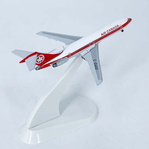 Dilanni Boeing 727 Aircraft Modèle 1: 500 Air Canada Boeing 727-200 Passenger Aircraft-Araft Modèle Imitation d'alliage