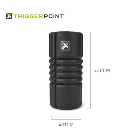 
TRIGGERPOINT imported foam roller muscle relaxation mace floating point fascia massage stick exercise recovery hollow yoga column black travel/about 26cm hollow model/soft and moderate soft and hard