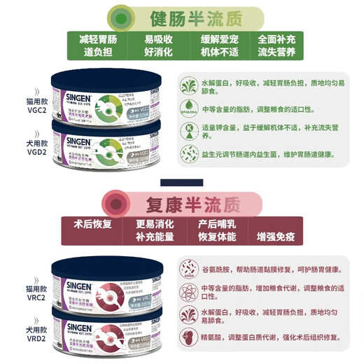 Xinyuan development cat rehabilitation urinary obstruction stone gastrointestinal soft stool kidney pancreas low-fat pet hypoallergenic nutritional quick supplement ad prescription jar VR3 Xinfukang quick supplement mousse jar
