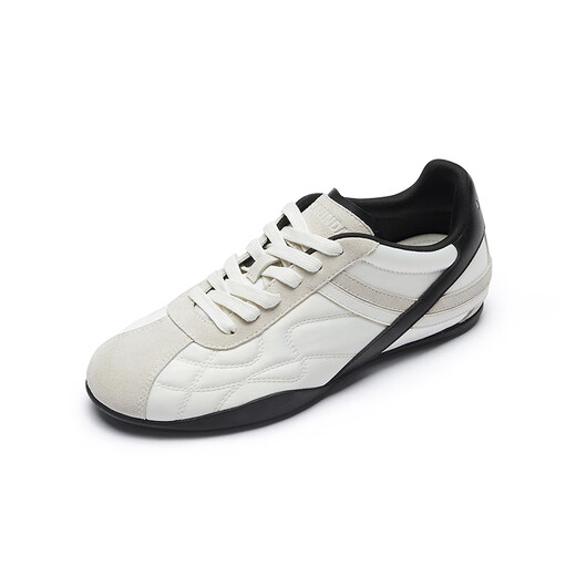 
Lairsdan Sweetheart Princess 2025 Spring and Summer New Casual Lightweight Inner Heightening Little White Shoes Genuine Leather Training Shoes Women 16802 Yunyan White + Gray + Black BKK 36 (230mm)
