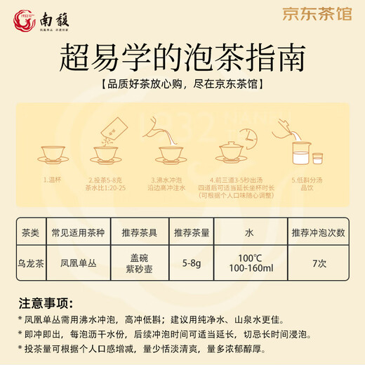 Nanfu Oolong Tea Chaozhou Phoenix Single Cong Tea Honey Orchid Fragrance First Grade 250g Canned Ration Wuxi Single Cong Tea