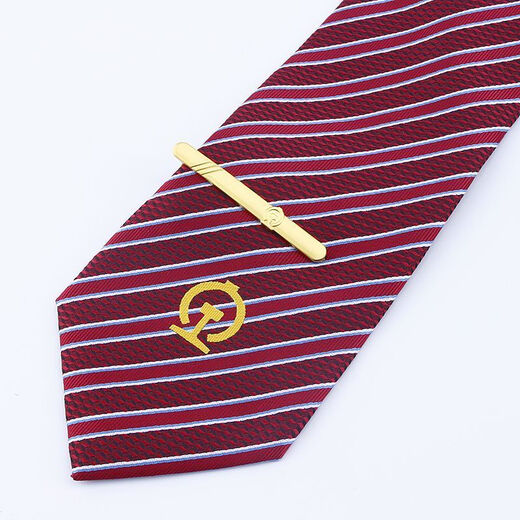 
He Jiagong Railway Tie Men's High-speed Railway 2019 Iron-Raid Men's Tie Railway Women's Tie Railway Railway (Silver Universal Tie Clip)