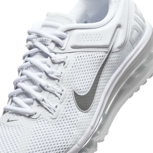 Nike (Nike) Offizieller Nike Herren -Sneaker Sommer Neue Luftkissenschuhe atmungsaktive Air Max 2013 HF4884 100 Weiß/Metallic Silver/Black 44