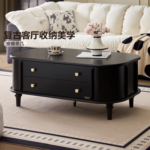 Quanyou Home American retro TV cabinet combination living room new high-end atmospheric storage household cabinet