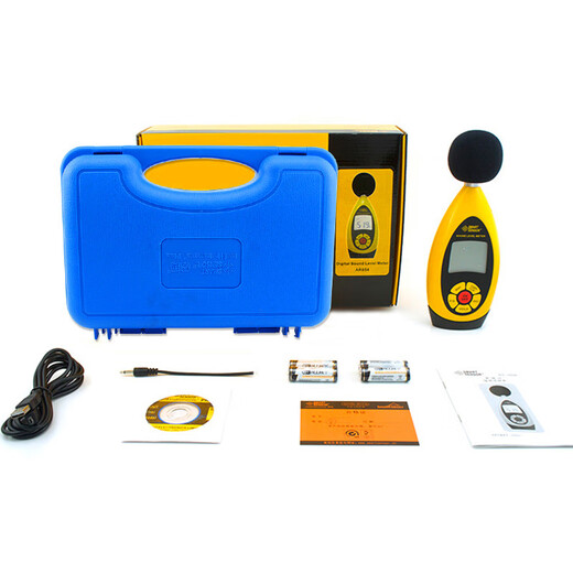 AR854 Medidor de ruido digital Medidor de sonido Decibel Medidor de ruido Medidor de sonido industrial AS854 Llama de máquina para factura ordinaria