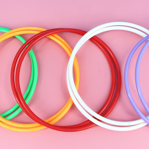 Lindo círculo de casas de calles para niños Pequeños juguetes especiales para el juego de bodas que lanzan el anillo de lanzamiento de padres e hijos Milky White 6 Transformed Magic Rulers