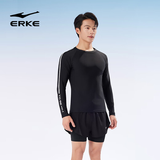 Hongxing Erke (ERKE) swimming trunks men's swimsuit suit long-sleeved top swimming trunks anti-embarrassment swimsuit hot spring