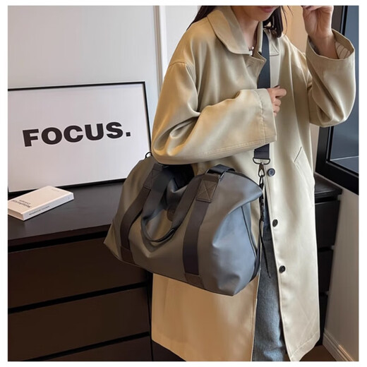 Tang Shi Short Travel Sac de voyage féminin Sac à bagages légers pour femmes Business Travel grande capacité Sac d'entraînement de fitness à main à corps à un épaule