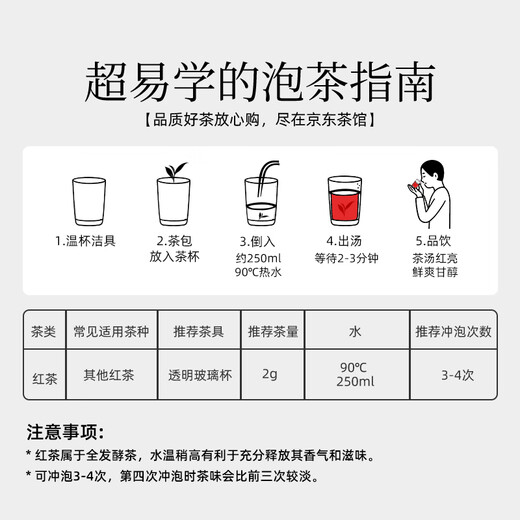川宁茶包盲袋尝鲜装2g*5袋 混合茶包茶叶试饮装口味随机（袋装无盒）