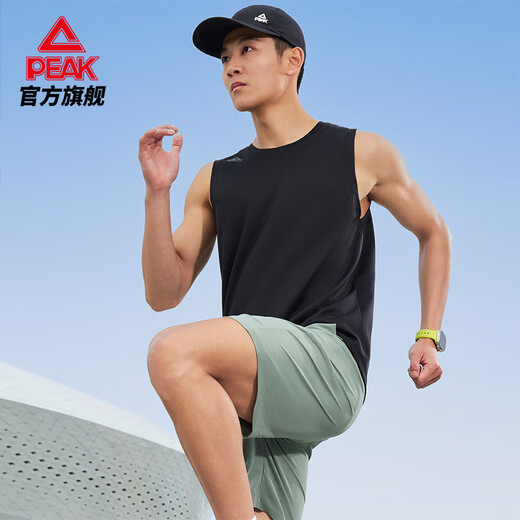 匹克二次呼吸运动背心男夏季速干衣透气上衣户外无袖跑步背心DF652017