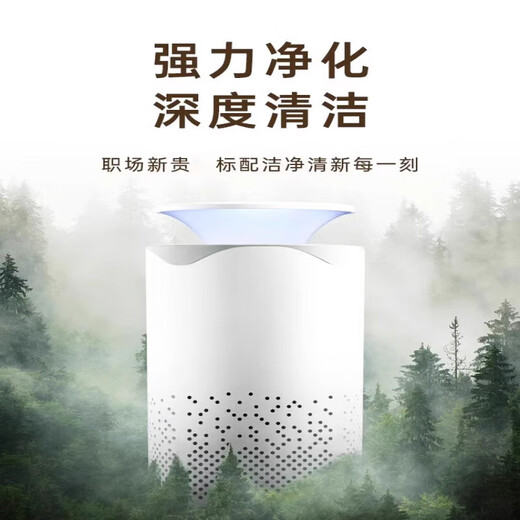 小米部依空气净化器家用除甲醛桌面小型除臭烟味宠物猫毛负离子净化机3879 基础款[50m大面积净化除甲