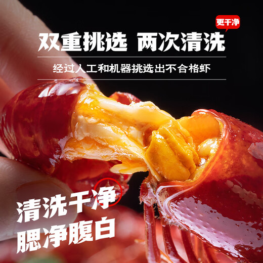 Haidilao garlic crayfish 1.25kg 2025 new shrimp, average grade 4-6 yuan, clean shrimp 800g whole shrimp, heat and eat
