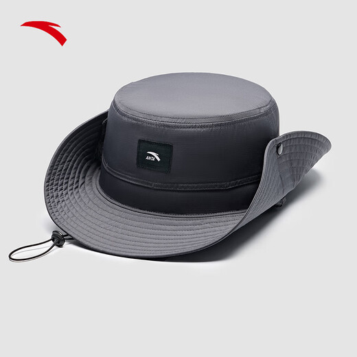 ANTA Outdoor Series Fisherman Hat Camping Hiking Fishing Sunscreen Shade Portable Adjustable Rope Detachable Sports Hat