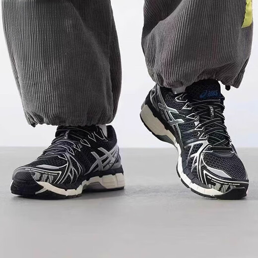 Asics Kayano25 Низко-вершина повседневная кроссовка для мужчин и женщин в том же стиле F Slip Устойчивый