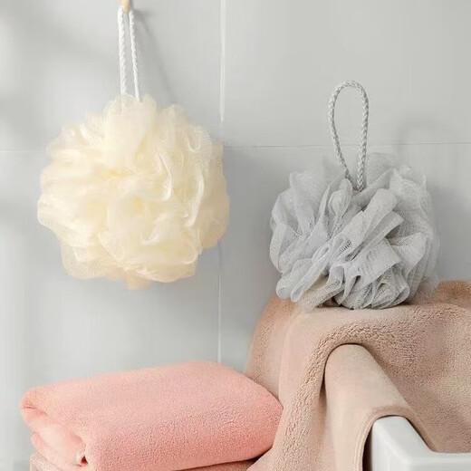 Special price flash sale, pet bathing bath flower, bath foaming net, ball foaming bath ball, baby-grade skin-friendly bath ball, large bath flower, 2 pieces