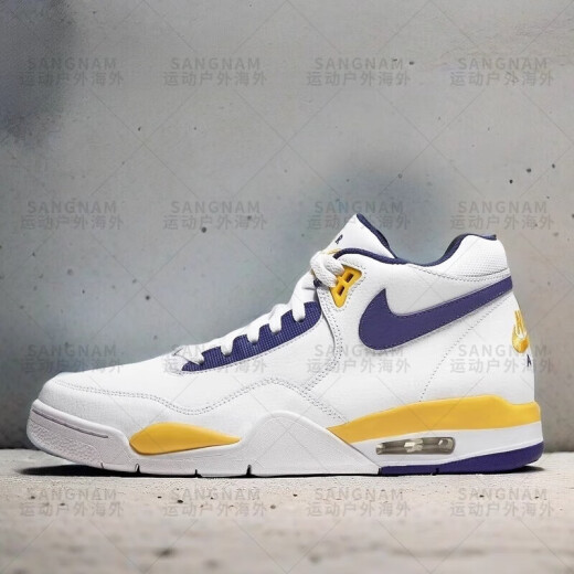 耐克（NIKE）Flight Legacy 白蓝黄湖人男子篮球鞋BQ4212 FD9928 [BQ4212-102] 40.5 ( )