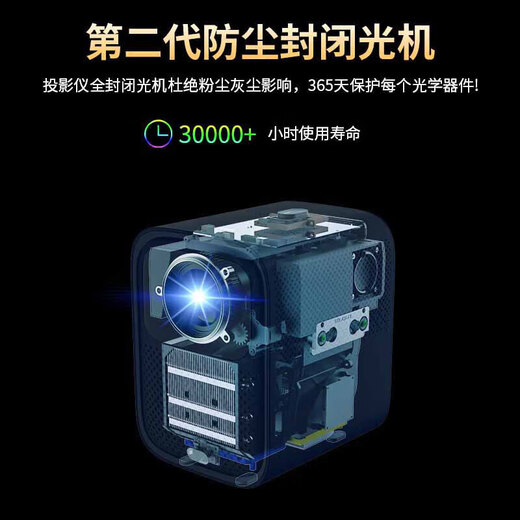 Philips (PHILIPS) NeoPix 125 projector home high-definition home theater living room bedroom large screen TV portable mobile phone computer projection screen projector office conference projector national supplement