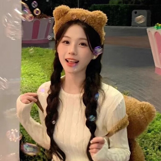 Shixi Universal Studios bear headband tim next day delivery high quality high skull face wash hoop headband for women high quality Universal Studios high quality bear headband