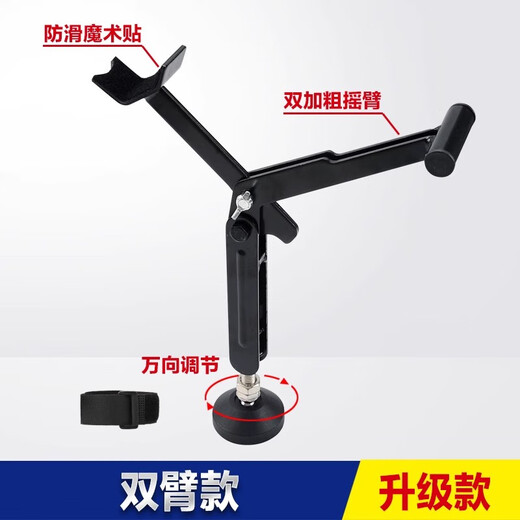 Gongma motorcycle lifting frame portable motorcycle universal bracket GSX250 rear wheel single rocker lifting axle nail lifter upgraded labor-saving double-arm version