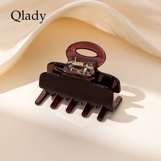 Qlady square grabber female shark clip hairpin back of head 2025 new high-end hair clip birthday gift