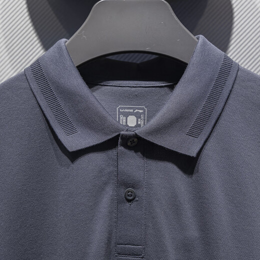 Kurzärärmungs-Polo-Shirt von Männern 2024 Sommer Neues Produkt Chinesische Farbserie Komfortable Revers-T-Shirt APLU087 12804 Kaltes Sandelholz s