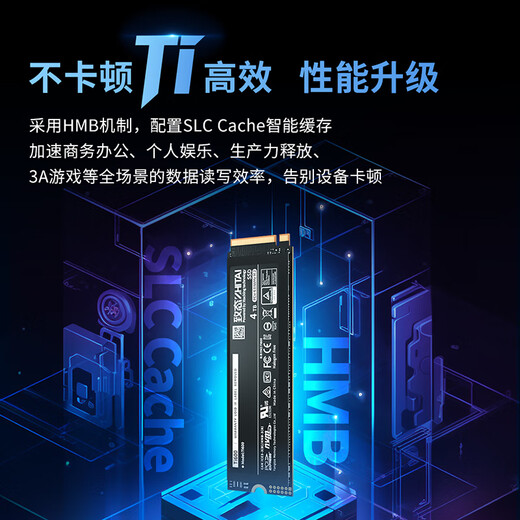 ZhiTai Yangtze Storage 4TB SSD solid state drive NVMe M.2 interface Ti600 series (PCIe 4.0 product)