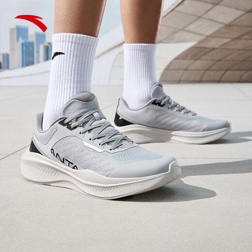 
Anta mesh breathable and anti-slip shock absorbing men's shoes running shoes summer comfortable and lightweight casual fitness training commuter sports shoes