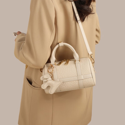 Love Cow Leder Bag Damenbeutel Handtasche One-Shoulder Crossbody Body Leichte Luxus-Geburtstagsgeschenk High-End-Gefühl für Freundin Frau