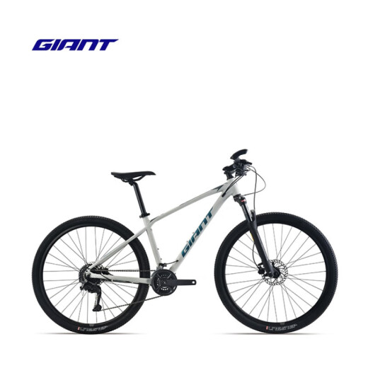 捷安特（GIANT）ATX830油压碟刹成人铝合金18速可锁死避震山地自行车 消光亮黑 27.5×14.5 XS 适合身 27.5英寸 标准 18速