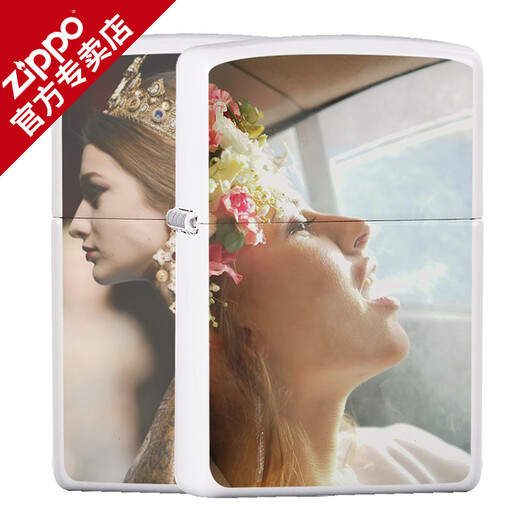 ZIPPO打火机正版 原装 彩印个性创意定制 DIY服务 包含火机 红光漆彩印(单面定制)DY9905CY