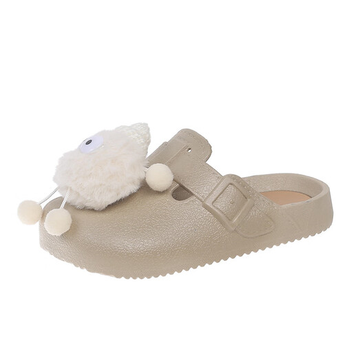 Rongxitu Sommer Kinder Anti-Rutsch weicher Sohle Eva Cartoon Sandalen 728-2 Meter Weiß 30 -35 Ein Box Schuss 30 Paare