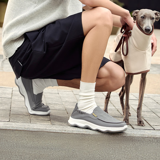 Tianmeiyi Schuhe Herrenschuhe Mall gleich bequeme faule Leinwandschuhe für Herren -Stoffschuhe 2025 Sommer Aprikosenfarbe 42