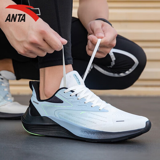 Anta stinger sneakers men's shoes summer mesh breathable cushioning shoes soft sole wear-resistant commuting casual shoes men
