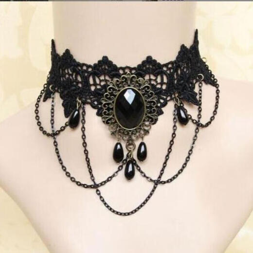Naiya lace necklace scar cover neck scar cover scar scar cover scar scar scar cover neck cover neck cover post-thyroid surgery neck cover neck chain decoration neck protection SC6621