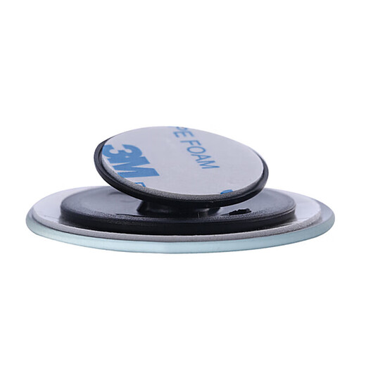 
KOOLIFE Car rearview mirror small round mirror reversing mirror small round mirror 360 degree high-definition adjustable wide-angle mirror boundless HD white mirror-fitting
