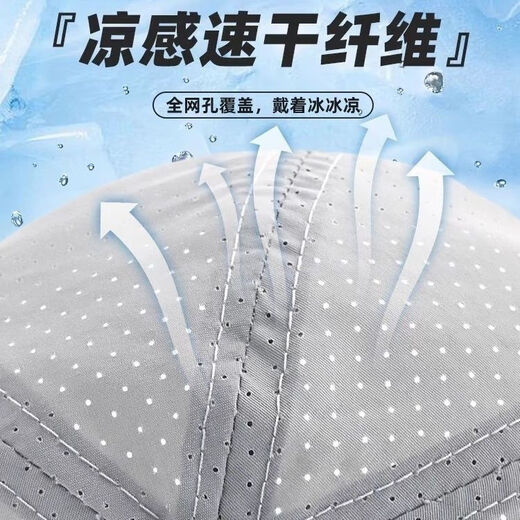 NBA KIDS-NIKE夏季帽子速干男女鸭舌帽运动遮阳户外棒球帽透气太阳帽防晒 耐克白色网眼束干帽  NK反光灰 耐克均码