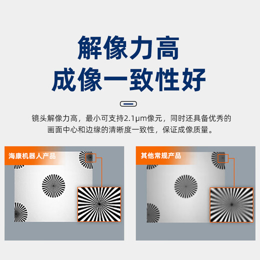Hikvision Original Hikvision Robot Industrial Camera Lens C Interface Vision Musin 1000/800/25 millions Fixe Focus 6-50mm MVL-HF3524M-10MP
