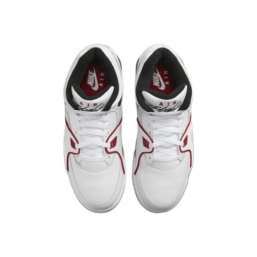 耐克（NIKE）篮球鞋男鞋2024春季新款运动鞋AIR FLIGHT 89简版AJ4休闲鞋板鞋 FD9928-101白红 40