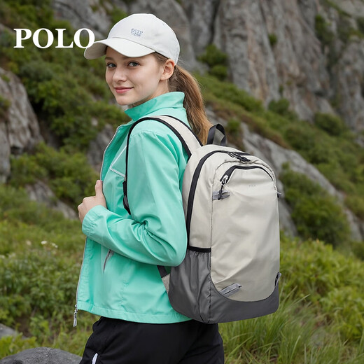 POLO Backpack Men's Outdoor Mountaineering Bag Lightweight Foldable Large Capacity Travel Backpack Hiking Sports School Bag