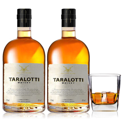 
TARALOTTI Whiskey and Foreign Wine British Original Wine Imported Spirits Base Wine Classic Coke Barrel Self-drinking Water 40 degrees 500ml Single Bottle