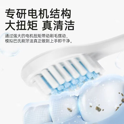 Shuke Junior Fully Automatic Sonic Electric Toothbrush Home High Frequency Vibrating Brush Head Deep Cleaning Gum Protection Long Battery Life Adult Student Toothbrush Gift Boyfriend/Girlfriend 3 Modes Birthday Ocean Blue Rechargeable Model LED Display + Magnetic Levitation Sonic + 6 Large Modes