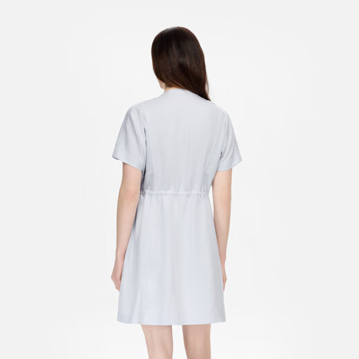 AIGLE【春夏新品】艾高COOLMAX凉感TENCEL天丝时尚女士连衣裙 浅粉蓝 BM831 40 (170/92A)
