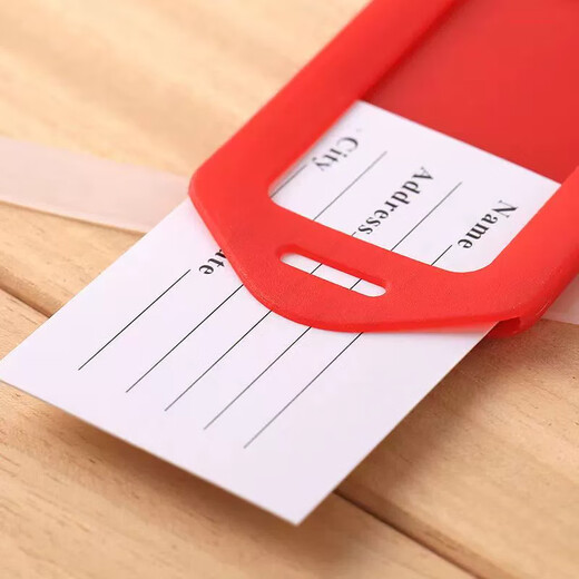 Oumai Luggage Card Travel Travel Trip Suitcase Card Card Bag Sign Seard Название карты Идентификационная карта Антиклассная карта с багажным тегом 3 пакет смешанные цвета