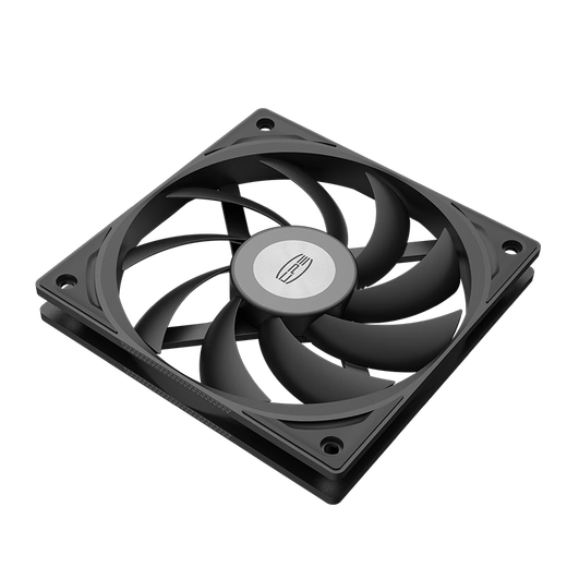 Übertakten Triple (PCCOooler) F5 R12015 Black 12 cm Chassis-Lüfter 15-mm-Dicke Dünne Lüfter 4Pin Dual-Kugellager für ITX-Down-Druck-Computerkühlermodifikation geeignet