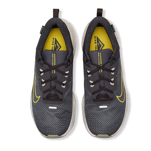 耐克（NIKE）官方JUNIPER TRAIL 2 GORE-TEX防水男子越野跑步鞋HM9734 200中灰/耀黄/沙漠卡其/幻影灰白 40.5