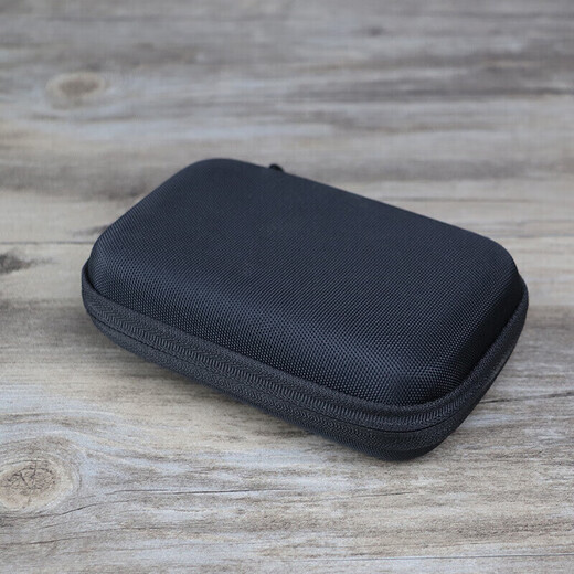 Western Digital (WD) Mobile Solid State Drive (PSSD) My Passport accompanying SSD protective case, shockproof protection bag, accompanying version PSSD thickened hard shell bag - black 2TB special bag