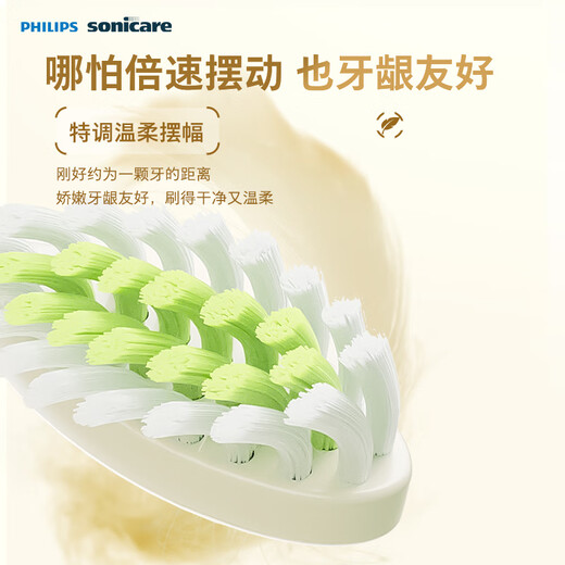 飞利浦（PHILIPS）电动牙刷S3 生日礼物 新年礼物 情侣款送男生/女友 柔和亮白刷头小羽刷 5种模式 绝绝紫HX2471/02 