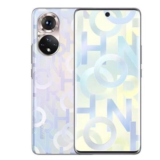 荣耀（honor）50 50Pro全网通双卡双待5G智能手机曲屏高清三摄拍照智能手机 荣耀50初雪水晶5G 8GB+256GB 全网通5G